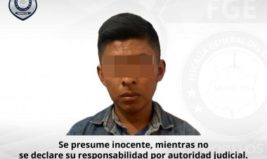 Pedro es el presunto violador de  una menor de edad de Xoxocotla