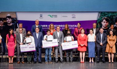 Reconoció Cuauhtémoc Blanco a ganadores de concurso de transparencia