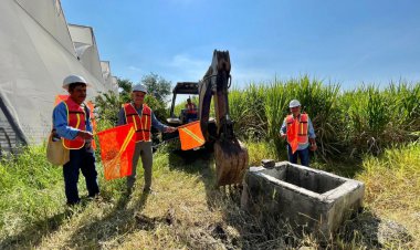 Se inicia obra de agua en Mazatepec; serán 53 las hectáreas a beneficiarse