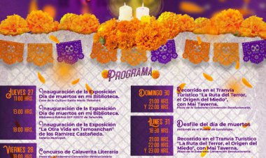 Festival de Día de Muertos en Jojutla, del 27 de octubre al 4 de noviembre