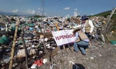 Se suspende otro tiradero a cielo abierto