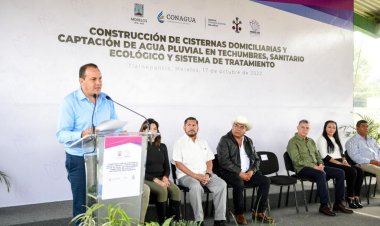 Sigue labor del gobierno estatal  para llevar agua a Tlalnepantla