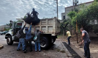 Afectados por lluvias en Jiutepec, con apoyo del gobierno municipal