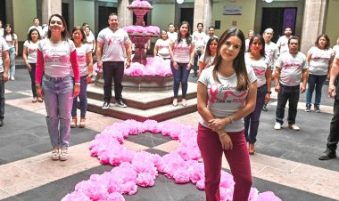 Respalda Mónica Boggio la lucha contra cáncer de mama