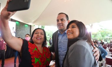 Acompañó el gobernador a Ariadna Barrera en su informe