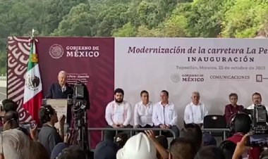 Inauguran el presidente y el gobernador ampliación de la Pera-Cuautla