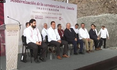 Inaugurada por Cuauhtémoc Blanco y  AMLO, ampliación de la Pera-Cuautla