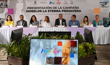 Encabeza Cuauhtémoc Blanco la presentación de la campaña "Morelos, la eterna primavera" ante prestadores de servicios turísticos