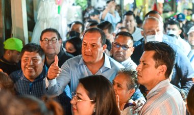 Festejó Cuauhtémoc Blanco con  locatarios aniversario del ALM