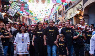 Cuauhtémoc Blanco y su familia inauguraron el festival Miquixtli 2022