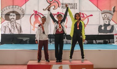 Lucen artemarcialistas locales  en juegos nacionales populares