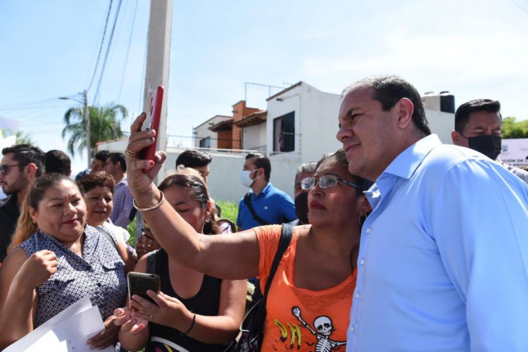 Se mantiene apoyo a Cuernavaca  en repavimentación: gobernador