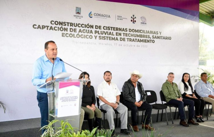 Gobierno de Cuauhtémoc Blanco invierte más de 7 mdp en agua para Tlalnepantla