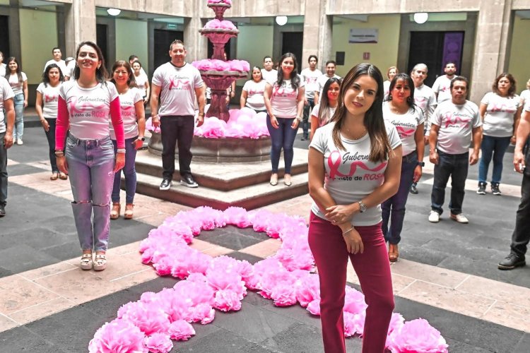Respalda Mónica Boggio la lucha contra cáncer de mama