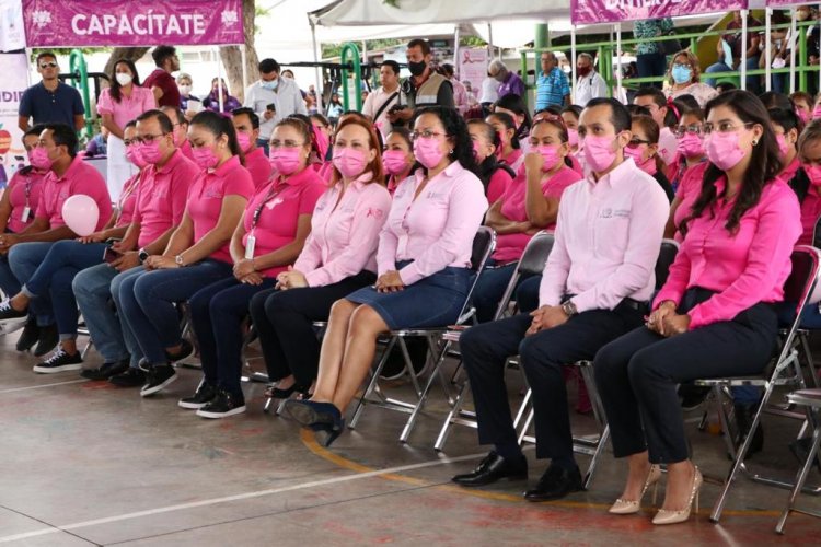 Fortalece gobierno de Morelos lucha contra el cáncer de mama