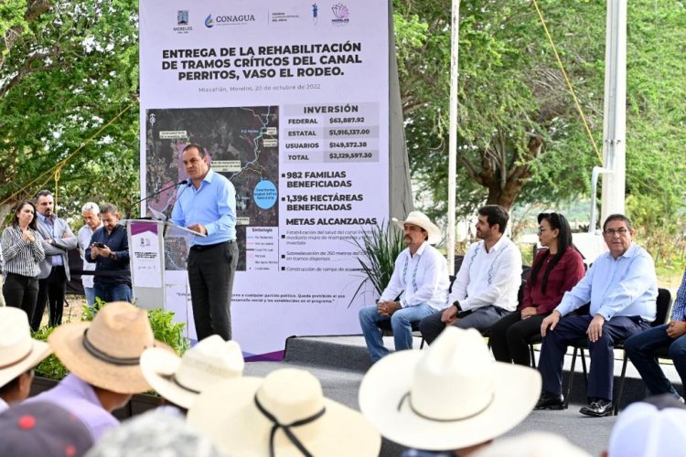 Invierte gobierno de Cuauhtémoc Blanco más de tres millones y medio en Miacatlán para incrementar productividad en la región