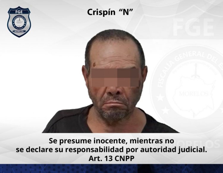 Crispín es acusado de  homicidio en Tetela del Volcán e irá a juicio