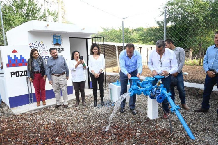 Gobierno de Cuauhtémoc Blanco sigue trabajando por dotación de agua