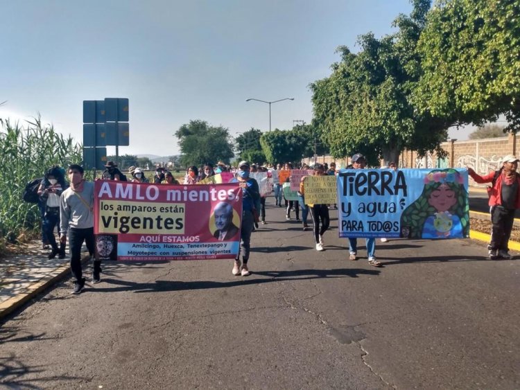 En Amilcingo, alzan la voz nuevamente en contra del Proyecto Integral Morelos