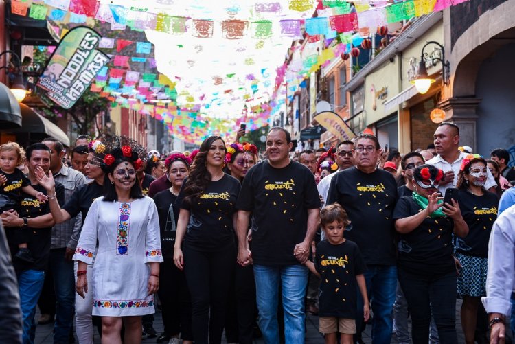 Cuauhtémoc Blanco y su familia inauguraron el festival Miquixtli 2022