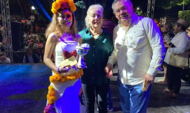 Gobierno de Jiutepec organizó  festival por el Día de Muertos