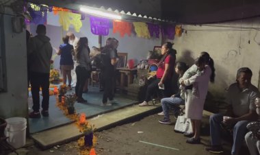 Multitud se reunió nuevamente en torno a ofrendas de Ocotepec