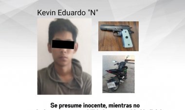 En Tlaltizapán quedó detenido cuando traía una moto robada