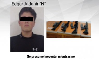 Lo detectaron en Cuernavaca con un arma y presunta droga