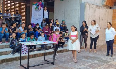 Demostración de actividades del CADI en Santa María Tlatenchi
