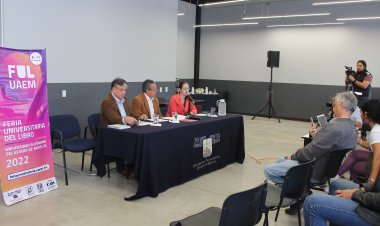 Este miércoles, se inicia en la UAEM  la Feria Universitaria del Libro 2022