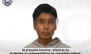 Luis David quedó preso por robo a minisúper en Emiliano Zapata