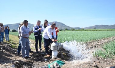 Cumple el gobernador con rehabilitación de infraestructura hidroagrícola