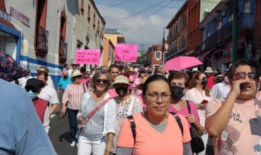 Morelos se sumó a la marcha  para frenar reforma de AMLO