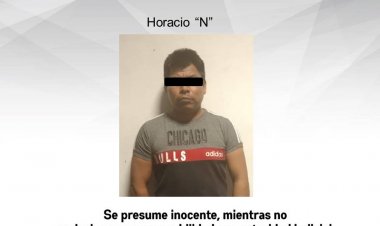 La esposa lo acusa de una fuerte golpiza