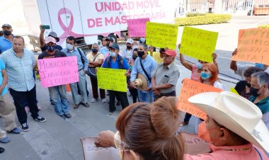 Nueva protesta contra diputados por negativa de municipalizar a Alpuyeca