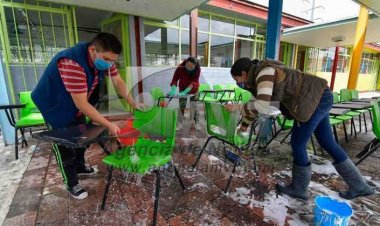 Ediles quieren dinero para las medidas sanitarias en escuelas