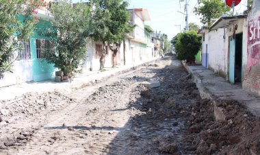 En Jojutla, se inauguró comienzo de pavimentación en colonia Alta Vista