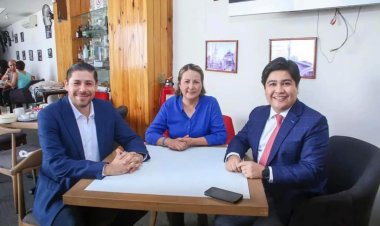 Analizan el PRI, PAN y PRD  estrategia ante comicios 2024