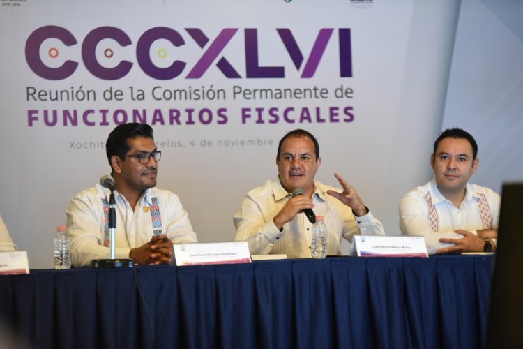 Morelos, sede de encuentro de funcionarios fiscales y federación