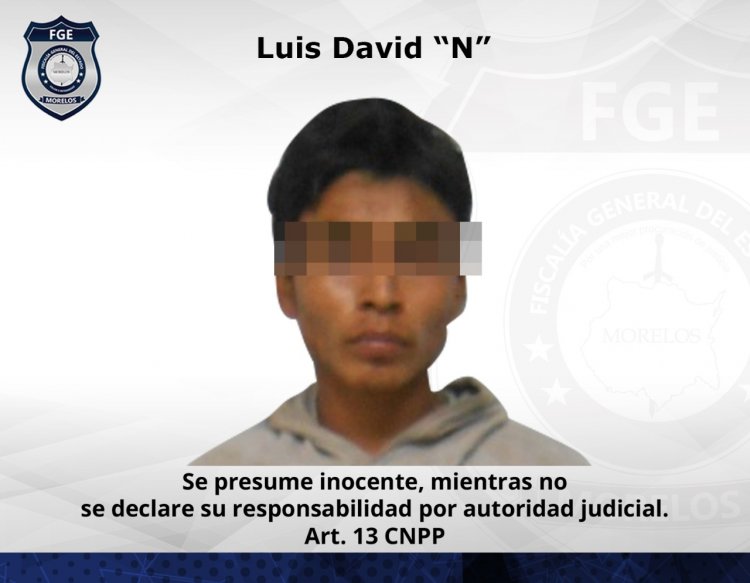 Luis David quedó preso por robo a minisúper en Emiliano Zapata