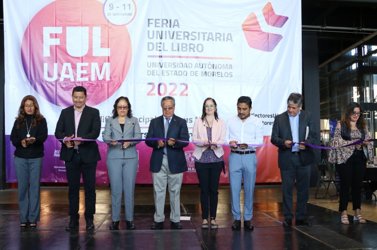 Comenzó la Feria del Libro 2022 en la UAEM