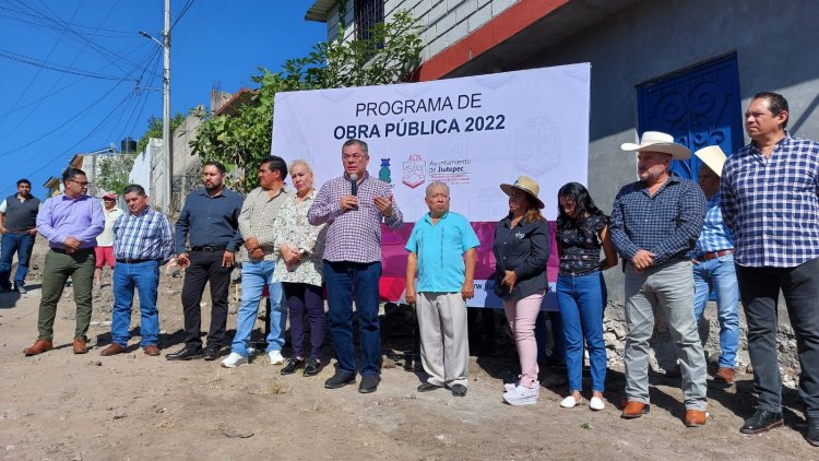 Jiutepec invierte 2.6 mdp en obras en la Josefa Ortiz de Domínguez