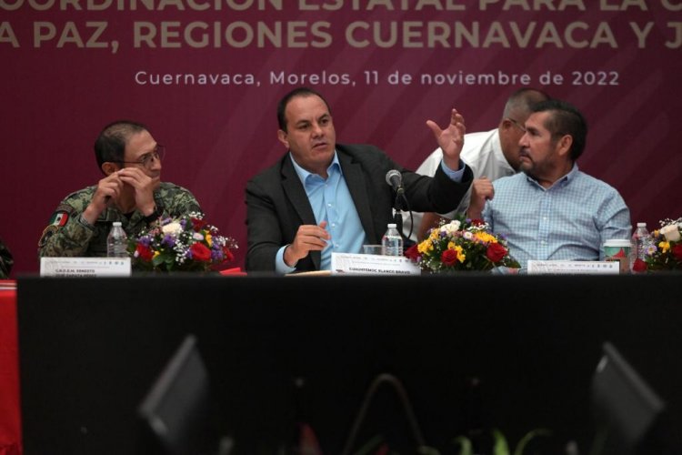 Llama Cuauhtémoc Blanco a alcaldes a ser corresponsables en seguridad