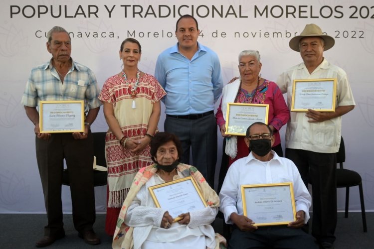 Reconoce Cuauhtémoc Blanco saberes y arte popular de morelenses