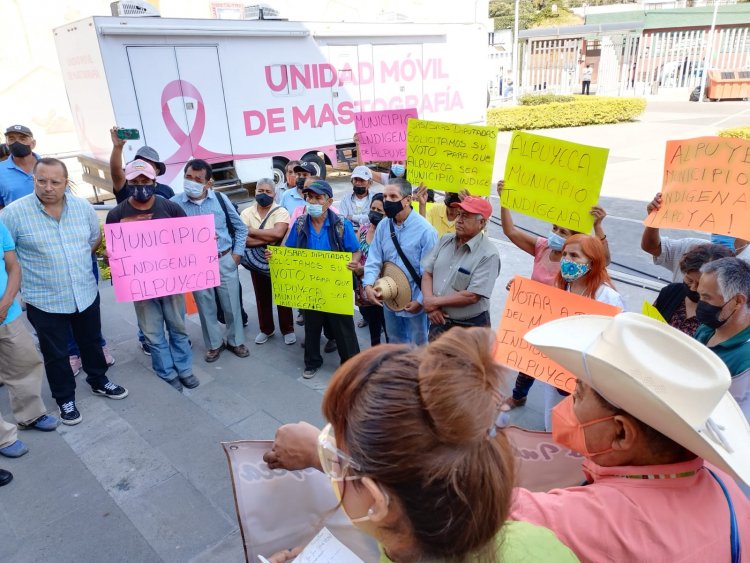 Nueva manifestación por municipalización de Alpuyeca