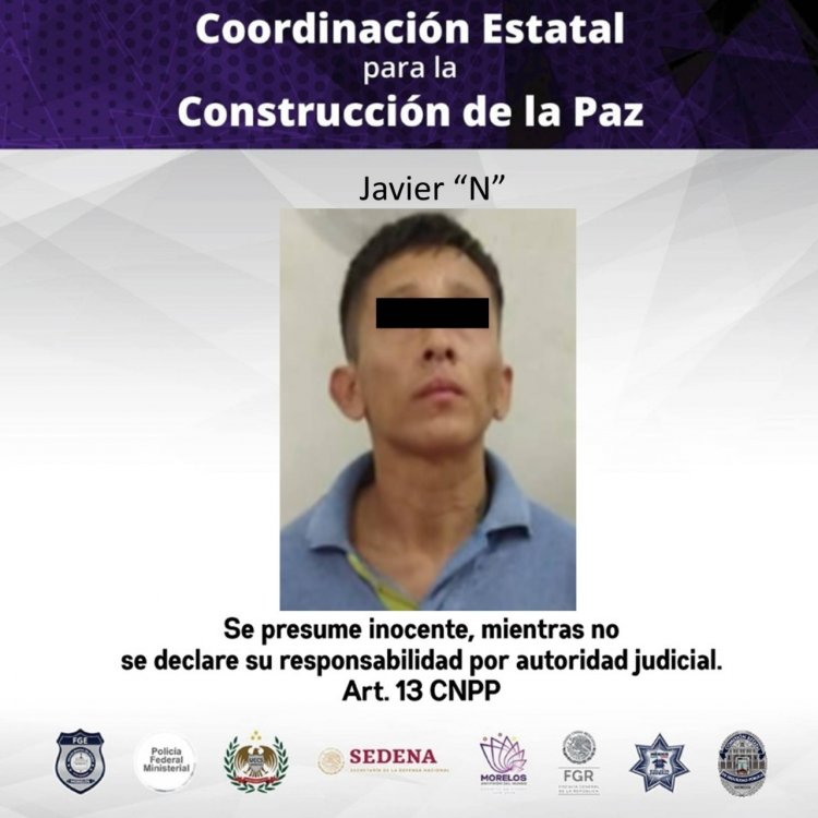 Acusado por un robo, quedó detenido Javier en Yautepec
