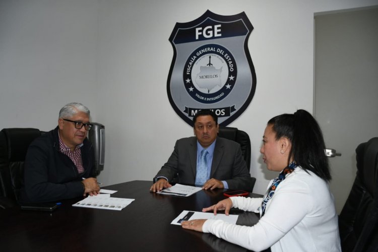 Fortalece FGE coordinación con el Legislativo y el TUJA