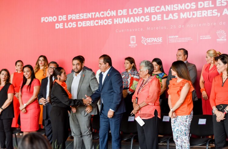 Gobierno de Morelos impulsa lucha contra violencia a mujeres