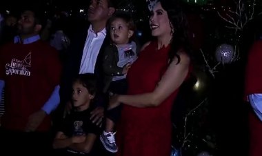Cuauhtémoc Blanco inauguró el festival Luces de Esperanza