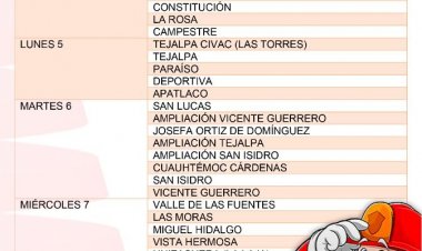 Arrancan en Jiutepec caravanas “Por una Navidad sin Accidentes"